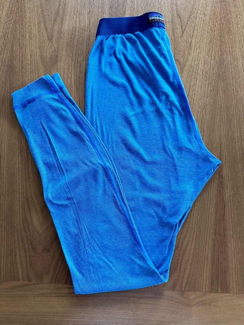 Patagonia Capilene 2 Base Layer Pants Men’s L Blue Made in USA